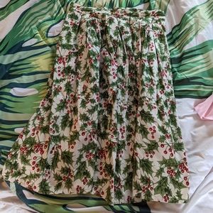 Festive Hell Bunny Circle Skirt